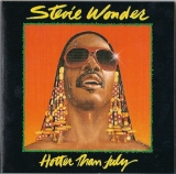 Wonder, Stevie - Hotter Than July, frontcover