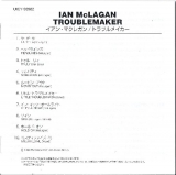 McLagan, Ian - Troublemaker, booklet