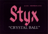 Styx - Crystal Ball, Sticker