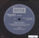 Camel - Moonmadness, Label