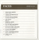 Faces - Ooh La La, Lyrics booklet