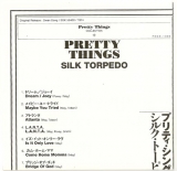 Pretty Things (The) - Silk Torpedo (+1), Lyrics Sheet
