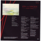 Jon + Vangelis - Short Stories, Front Inner Sleeve