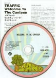 Traffic - Welcome To The Canteen, CD and insert