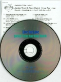 Trent, Jackie + Hatch,Tony - Live For Love, CD and insert
