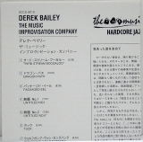 Bailey, Derek - Music Improvisation Company, Insert