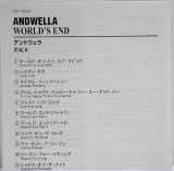 Andwella - World's End, Insert