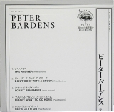 Bardens, Peter - Answer, Insert
