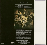 Who (The) - Who's Next, UK cover back w/OBI