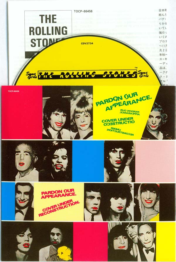 Inner, CD and insert, Rolling Stones (The) - Some Girls