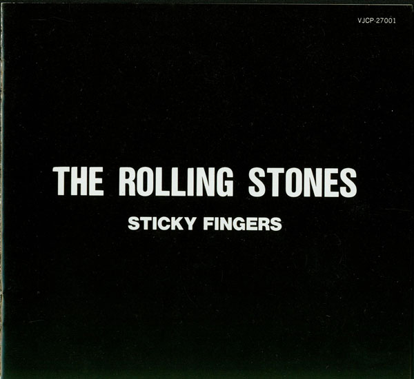Lyrics booklet, Rolling Stones (The) - Sticky Fingers