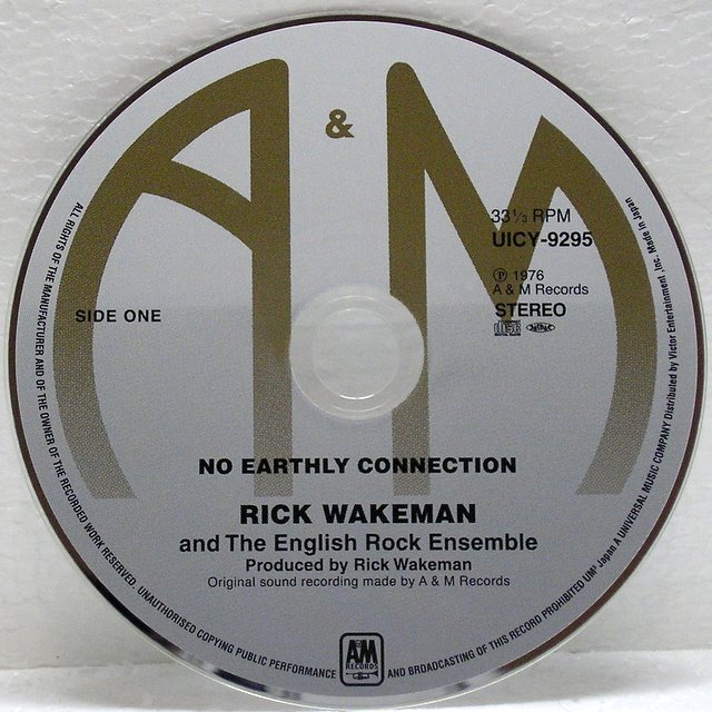 CD, Wakeman, Rick - No Earthly Connection