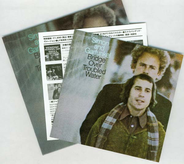 Cover, insert, new booklet, Simon + Garfunkel - Bridge Over Troubled Water