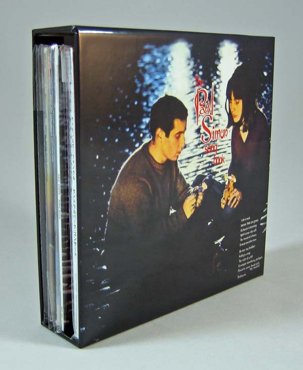 Back of the box, Simon + Garfunkel  - Graduate / Songbook Box