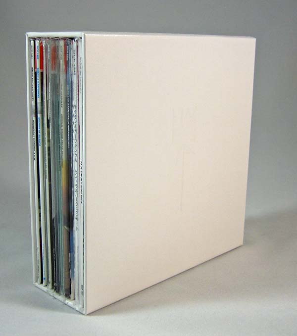 Back of box, Simon + Garfunkel  - Sony Box