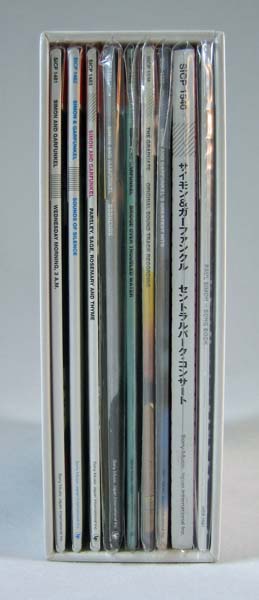 CD Spines, Simon + Garfunkel  - Sony Box