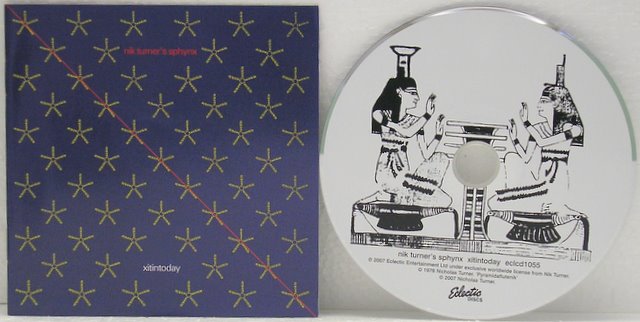 CD and Insert made in UK, Turner, Nik Sphynx - Xitintoday + 1