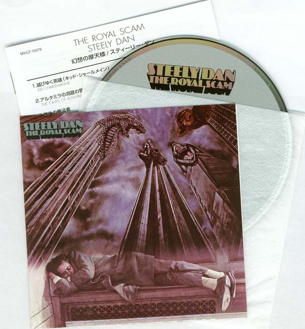 CD and inserts, Steely Dan - Royal Scam