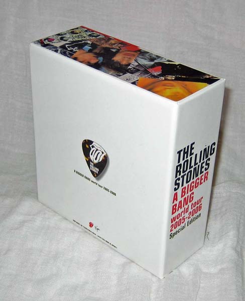 Back of box (no obi), Rolling Stones (The) - Bigger Bang: World Tour 2005-2006 (Box set)