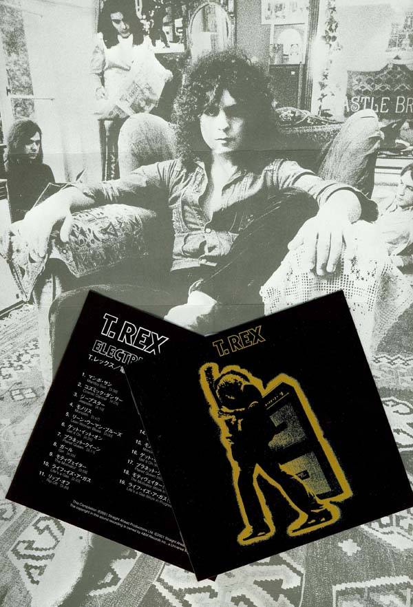 Poster and booklets, T Rex (Tyrannosaurus Rex) - Electric Warrior +8