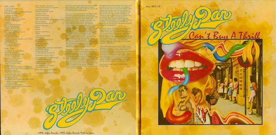 Gatefold Sleeve Outer, Steely Dan - Can't Buy A Thrill
