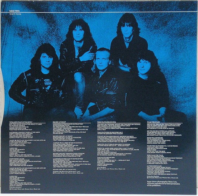 Replica Record Sleeve, Michael Schenker Group - Built To Destroy (+5)
