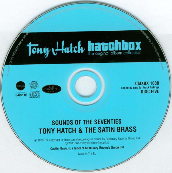 CD, Hatch, Tony - Sounds of the Seventies