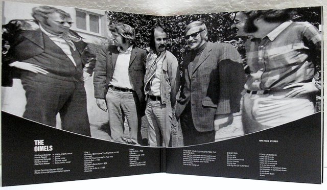Gatefold cover inside, Dauner, Wolfgang Quintet - The Oimels