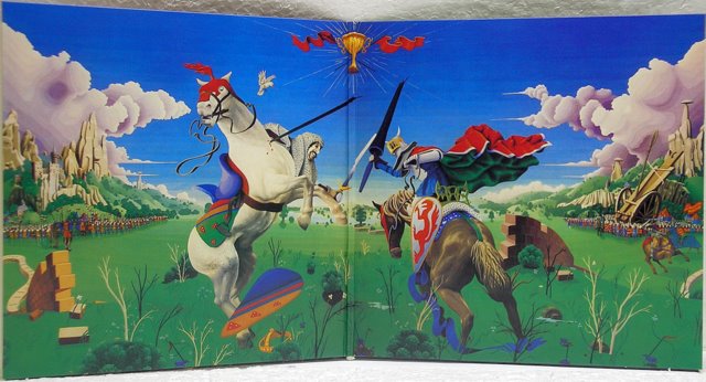 Gatefold cover inside, Wakeman, Rick - Myths and Legends Of King Arthur and The Knights Of The Round Table