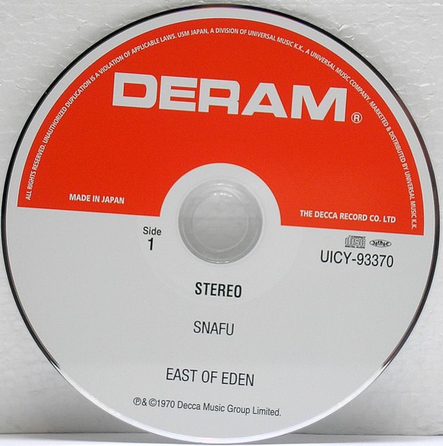 CD, East Of Eden - Snafu (+1)