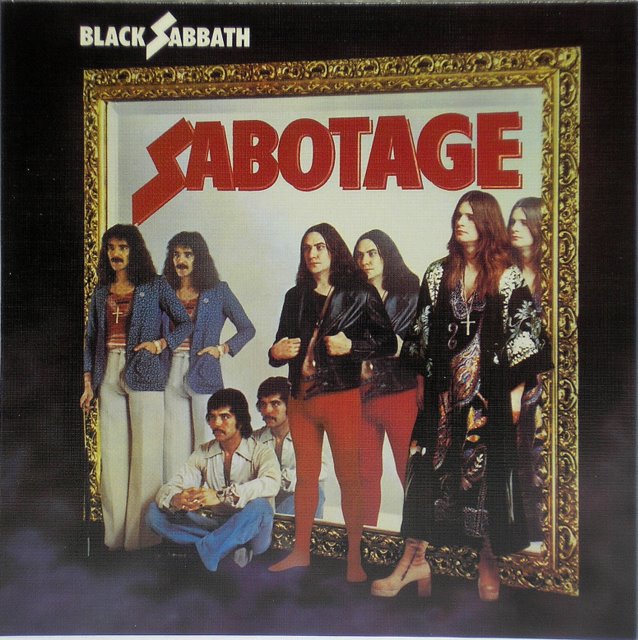 Front Cover, Black Sabbath - Sabotage