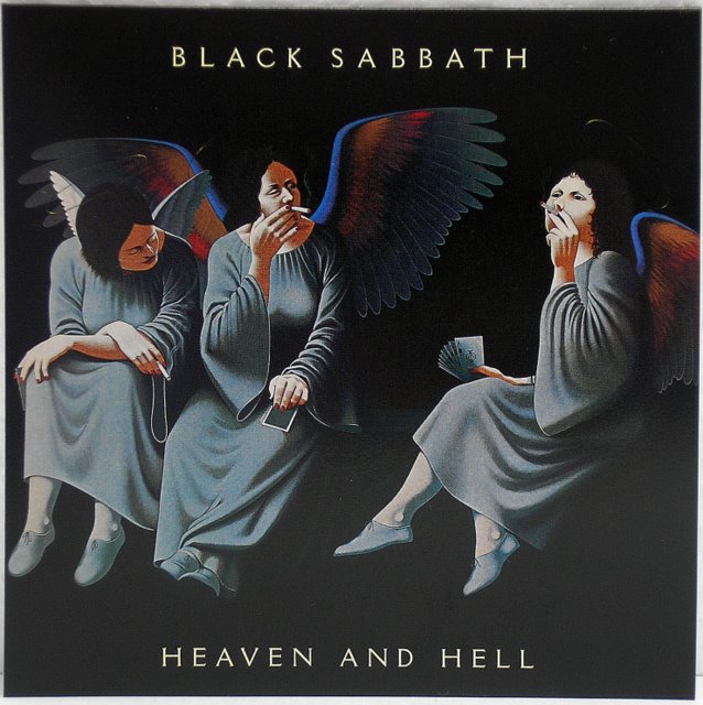 Front Cover, Black Sabbath - Heaven And Hell