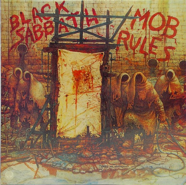 Front Cover, Black Sabbath - Mob Rules