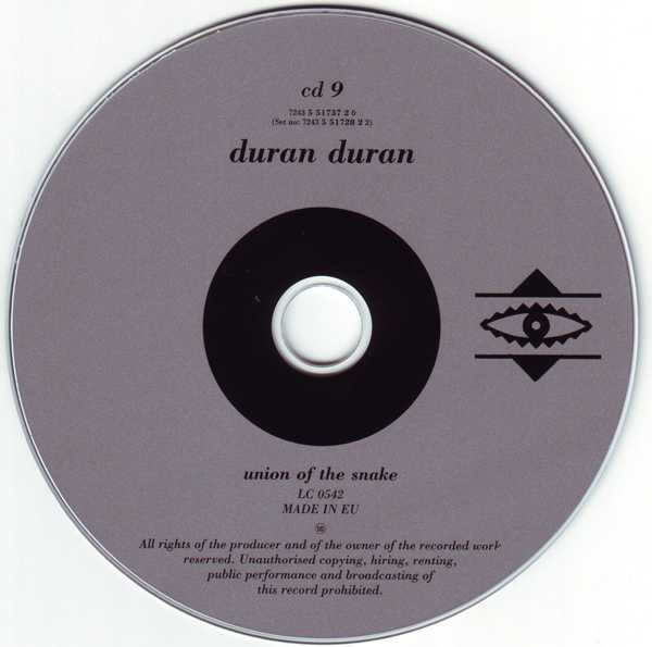 CD9 [Disc], Duran Duran - The Singles 81-85 Boxset