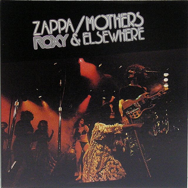 Front Cover, Zappa, Frank - Roxy and Elsewhere
