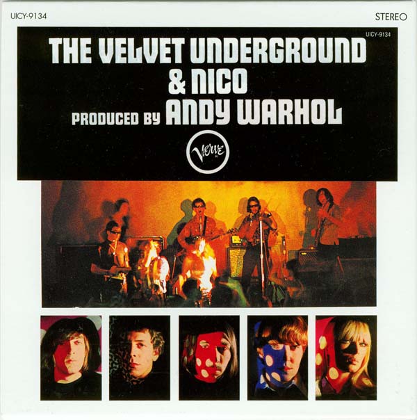 Back cover with sticker, Velvet Underground (The) - The Velvet Underground & Nico