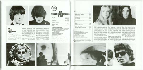Inside gatefold, Velvet Underground (The) - The Velvet Underground & Nico