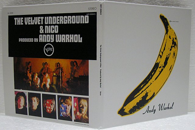 Stereo Album cover opened, Velvet Underground (The) - Velvet Underground & Nico +9