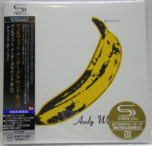 CD sealed with SHM-CD sticker, Velvet Underground (The) - Velvet Underground & Nico +9