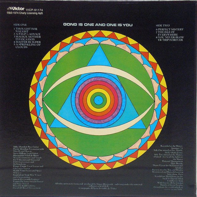 Back  Cover, Gong - You (Radio Gnome Invisible, Pt 3)