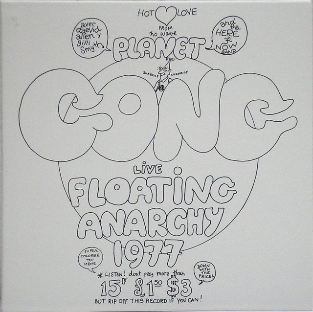Front Cover, Planet Gong - Live Floating Anarchy 1977