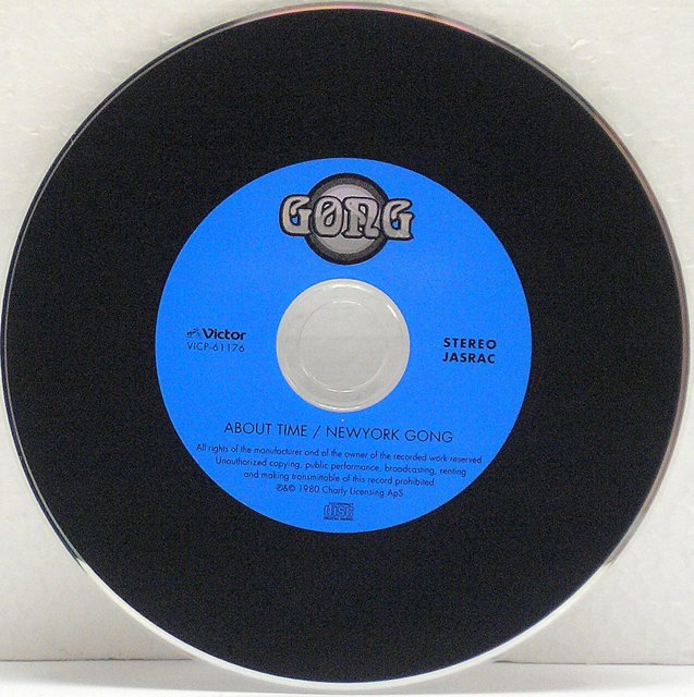 CD, New York Gong - About Time