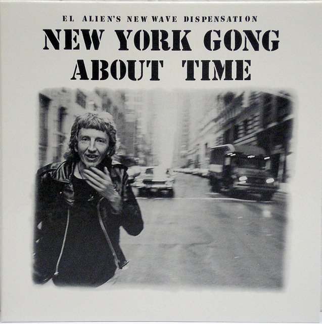 Front Cover, New York Gong - About Time