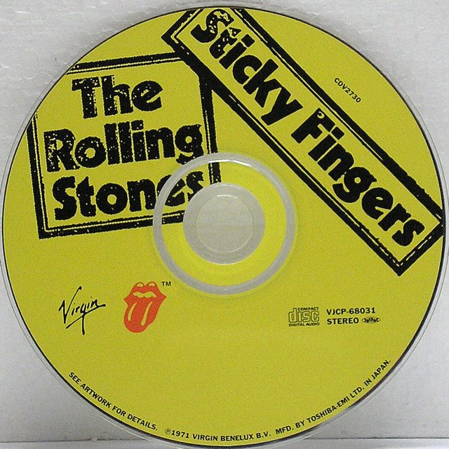 CD, Rolling Stones (The) - Sticky Fingers