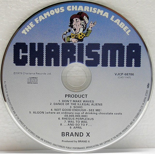 CD, Brand X - Product