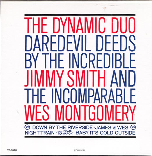 , Smith, Jimmy + Montgomery, Wes - Dynamic Duo