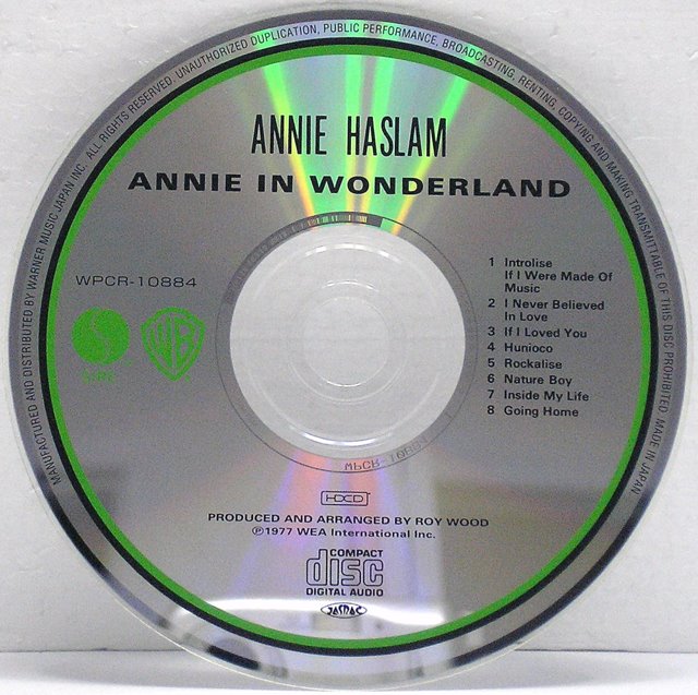 CD, Haslam, Annie - Annie in Wonderland