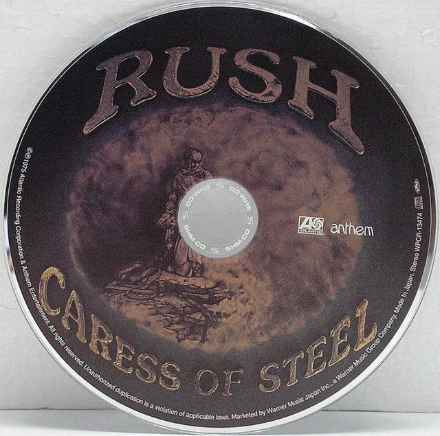 CD, Rush - Caress Of Steel