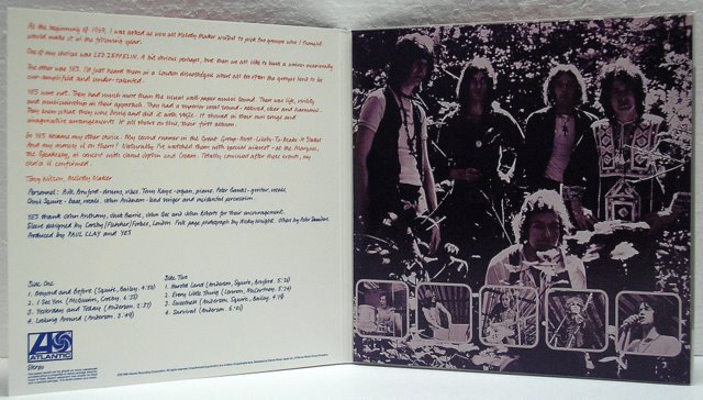 Gatefold cover inside, Yes - Yes (+6)