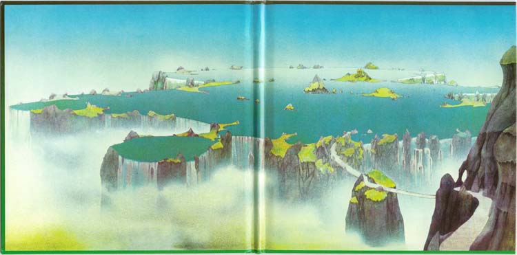 Inside gatefold, Yes - Close To The Edge